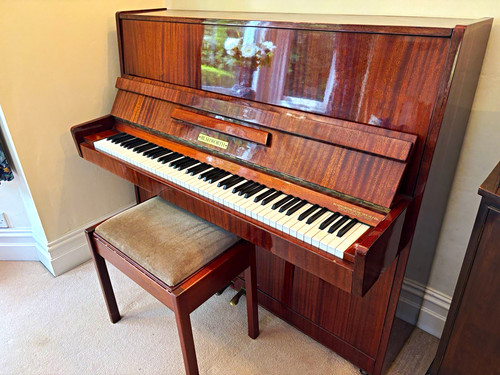 Rushworth upright piano - rushworth,