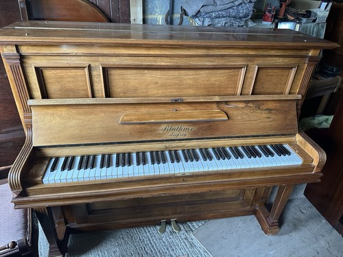 Blüthner antique upright - antique,