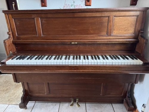Broadwood upright ship piano - upright, ship's