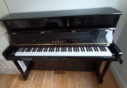 Kawai upright piano black - upright,